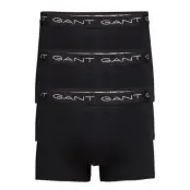 3-Pack Trunk Boxerkalsonger Svart GANT