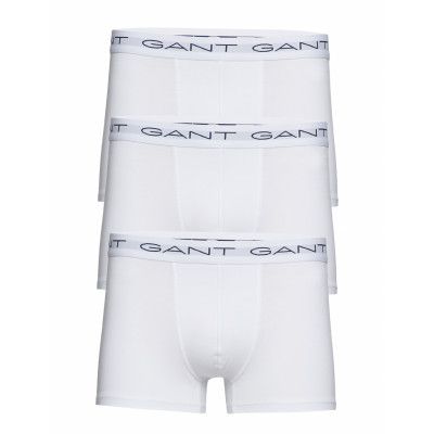 3-Pack Trunk Boxerkalsonger Vit GANT