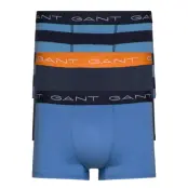 3-Pack Trunk Rugby Stripe Boxerkalsonger Blå GANT