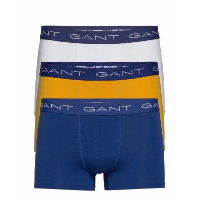 3-Pack Trunk Seasonal Solids Boxerkalsonger Blå GANT