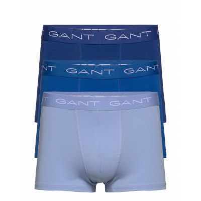 3-Pack Trunk Seasonal Solids Boxerkalsonger Blå GANT