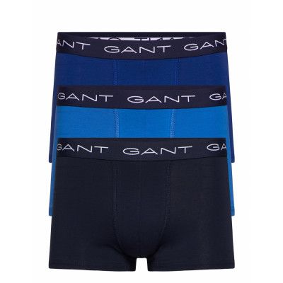3-Pack Trunk Seasonal Solids Boxerkalsonger Blå GANT