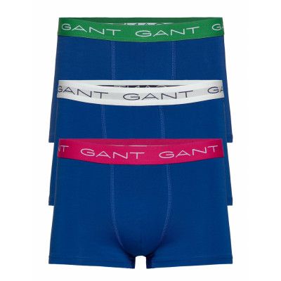 3-Pack Trunk Seasonal Solids Boxerkalsonger Blå GANT