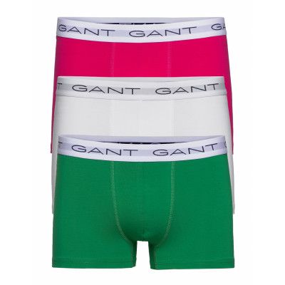 3-Pack Trunk Seasonal Solids Boxerkalsonger Grön GANT