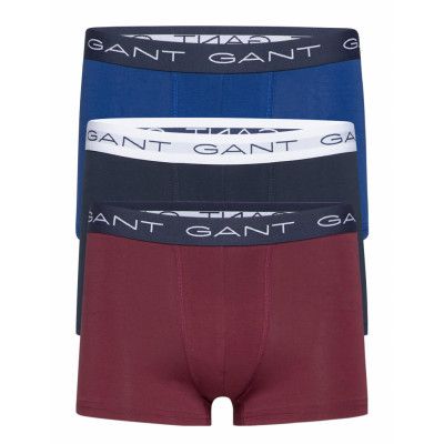 3-Pack Trunk Seasonal Solids Boxerkalsonger Röd GANT