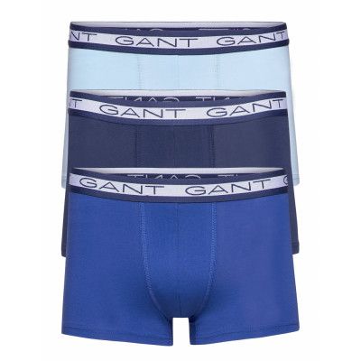 Basic Trunk 3-Pack Boxerkalsonger Blå GANT