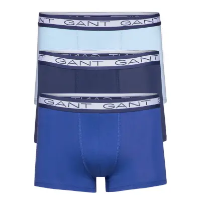 Basic Trunk 3-Pack Boxerkalsonger Blå GANT