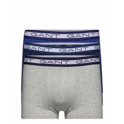 Basic Trunk 3-Pack Boxerkalsonger Grå GANT