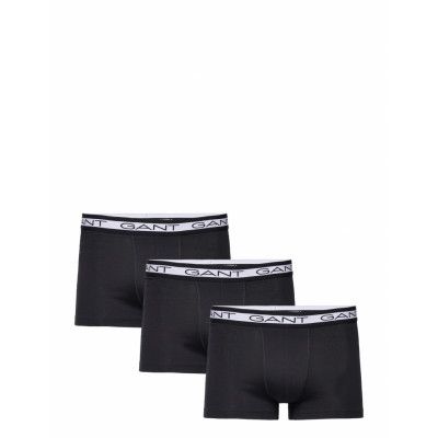 Basic Trunk 3-Pack Boxerkalsonger Svart GANT