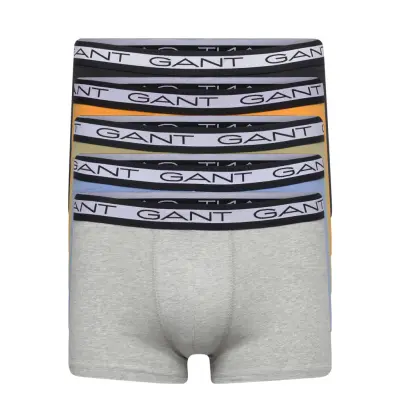 Basic Trunk 5-Pack Boxerkalsonger Grey GANT