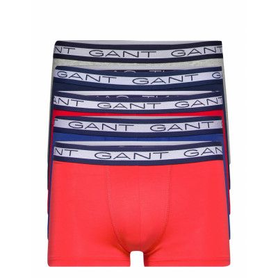 Basic Trunk 5-Pack Boxerkalsonger Röd GANT