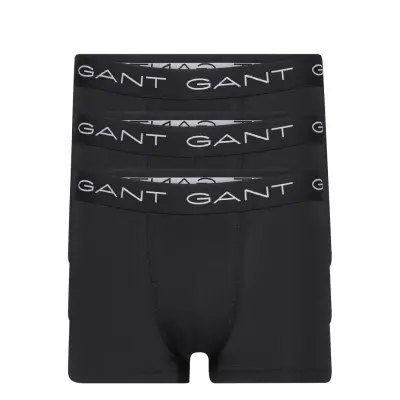 Boxer Brief 3-Pack *Villkorat Erbjudande Boxerkalsonger Svart GANT