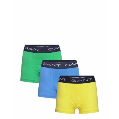 Boy's Trunk 3-Pack Night & Underwear Underwear Underpants Multi/mönstrad GANT