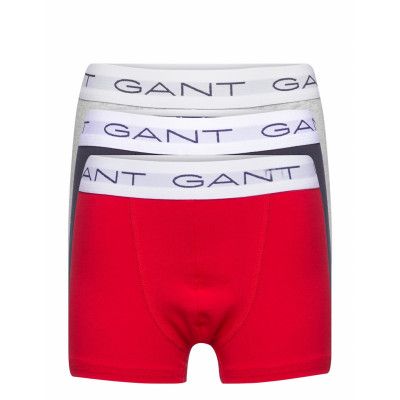 Boy's Trunk 3-Pack Night & Underwear Underwear Underpants Blå GANT