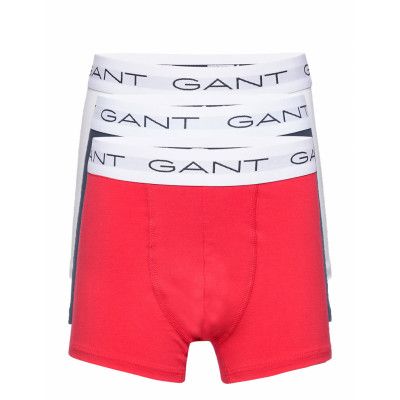 Boy's Trunk 3-Pack Night & Underwear Underwear Underpants Multi/mönstrad GANT