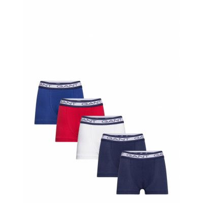 Boys Trunk 5-Pack Night & Underwear Underwear Underpants Multi/mönstrad GANT