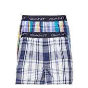 Check And Madras Boxer Shorts 2-P Underwear Boxer Shorts Multi/mönstrad GANT