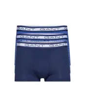 Diamond Dot Basic Trunk 3-Pack Boxerkalsonger Blå GANT