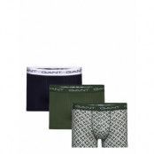 GANT G Pattern Trunk 3-Pack Grön