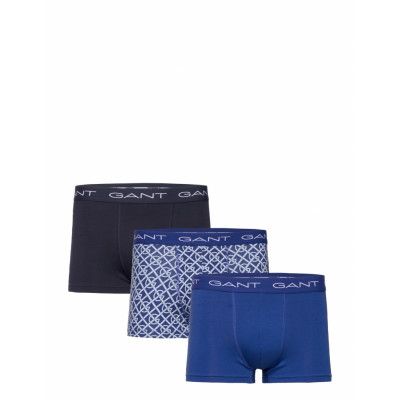 G Pattern Trunk 3-Pack *Villkorat Erbjudande Boxerkalsonger Marinblå GANT