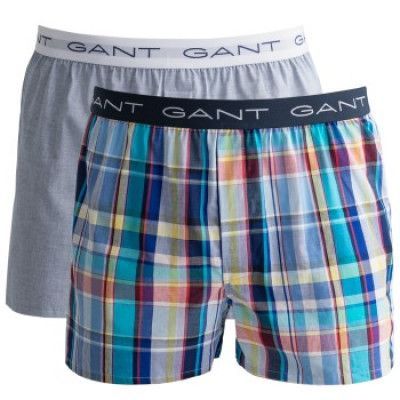 Gant 2-pack Cotton With Fly Boxer Shorts