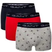 Gant 3-pack Cotton Stretch Skier Trunk * Fri Frakt * * Kampanj *