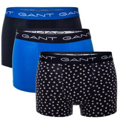 Gant 3-pack Cotton Stretch Snowflake Trunk * Fri Frakt * * Kampanj *