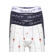 Gant Banner Shield Boy's Trunk 3-P Night & Underwear Underwear Underpants Blå GANT