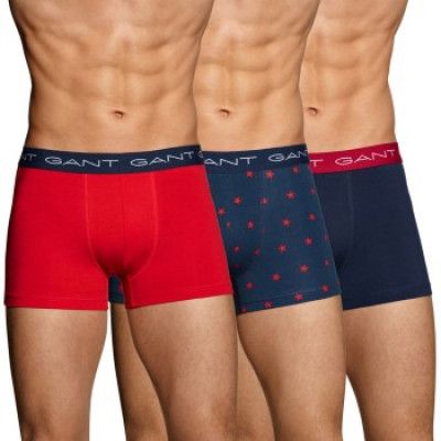 GANT Cotton Stretch Star Trunk 3-pack * Fri Frakt *