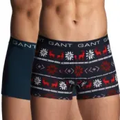 Gant Essential Cotton Stretch Trunks Gift Box 2 2-pack * Fri Frakt * * Kampanj *