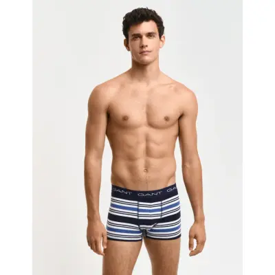 GANT Multistripe Trunk 3-Pack - Navy - M