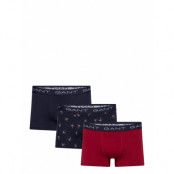 GANT Skier Print Trunk 3-Pack Gb Marinblå