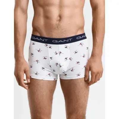 GANT Skier Print Trunk 3-Pack Gb - Navy - XL