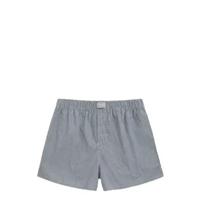 GANT Stripe And Solid Boxer Shorts 2-P Blå