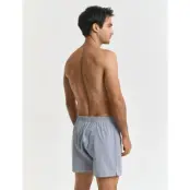 GANT Stripe And Solid Boxer Shorts 2-P - Blue - XXL