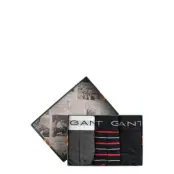 GANT Striped Trunk 3-Pack Gift Box Svart