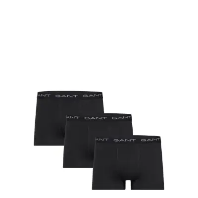 GANT Trunk 3-Pack - Black - XXXL