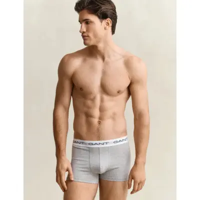 GANT Trunk 3-Pack - Grey - XXXL