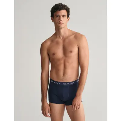 GANT Trunk 3-Pack - Navy - XXL