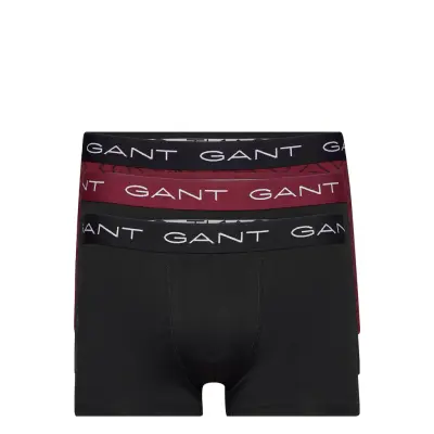 Icon G Trunk 3-Pack Boxerkalsonger Svart GANT