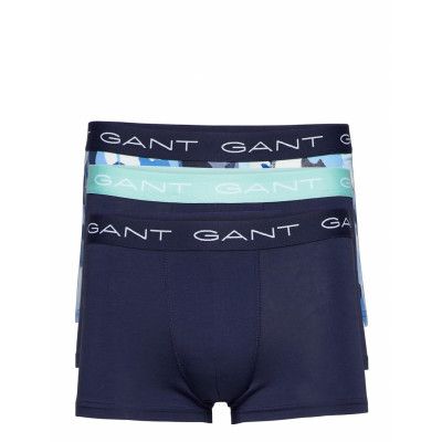 Leaf Camo Trunk 3-Pack Boxerkalsonger Blå GANT