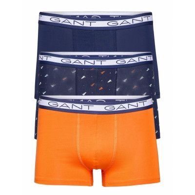 Maritime Flags Basic Trunk 3-Pack Boxerkalsonger Blå GANT