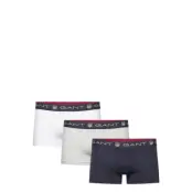 Micro Print Shield Trunk 3-Pack Boxerkalsonger Navy GANT