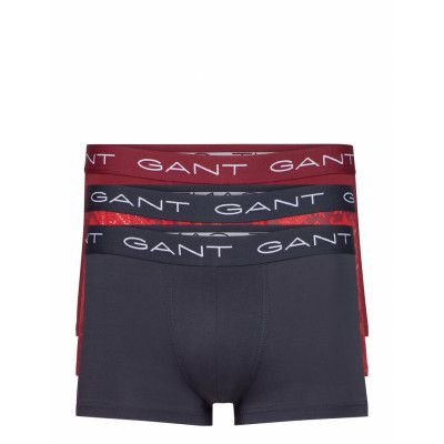 Paisley Trunk 3-Pack Boxerkalsonger Svart GANT