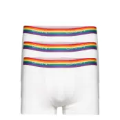 Pride. Trunk 3-Pack Boxerkalsonger Vit GANT