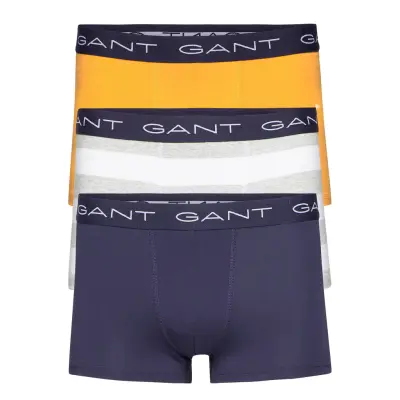 Rugby Stripe Trunk 3-Pack Boxerkalsonger Grå GANT