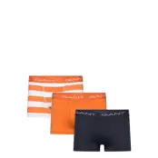 Rugby Stripe Trunk 3-Pack Boxerkalsonger Orange GANT