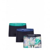 GANT Sea Print Trunk 3-Pack Marinblå