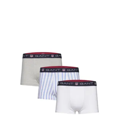 GANT Shield Stripe Trunk 3-Pack Blå