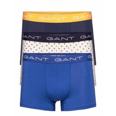 Signals Trunk 3-Pack Boxerkalsonger Blå GANT
